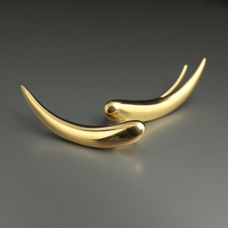 ヴェルメイルゴールドピアス