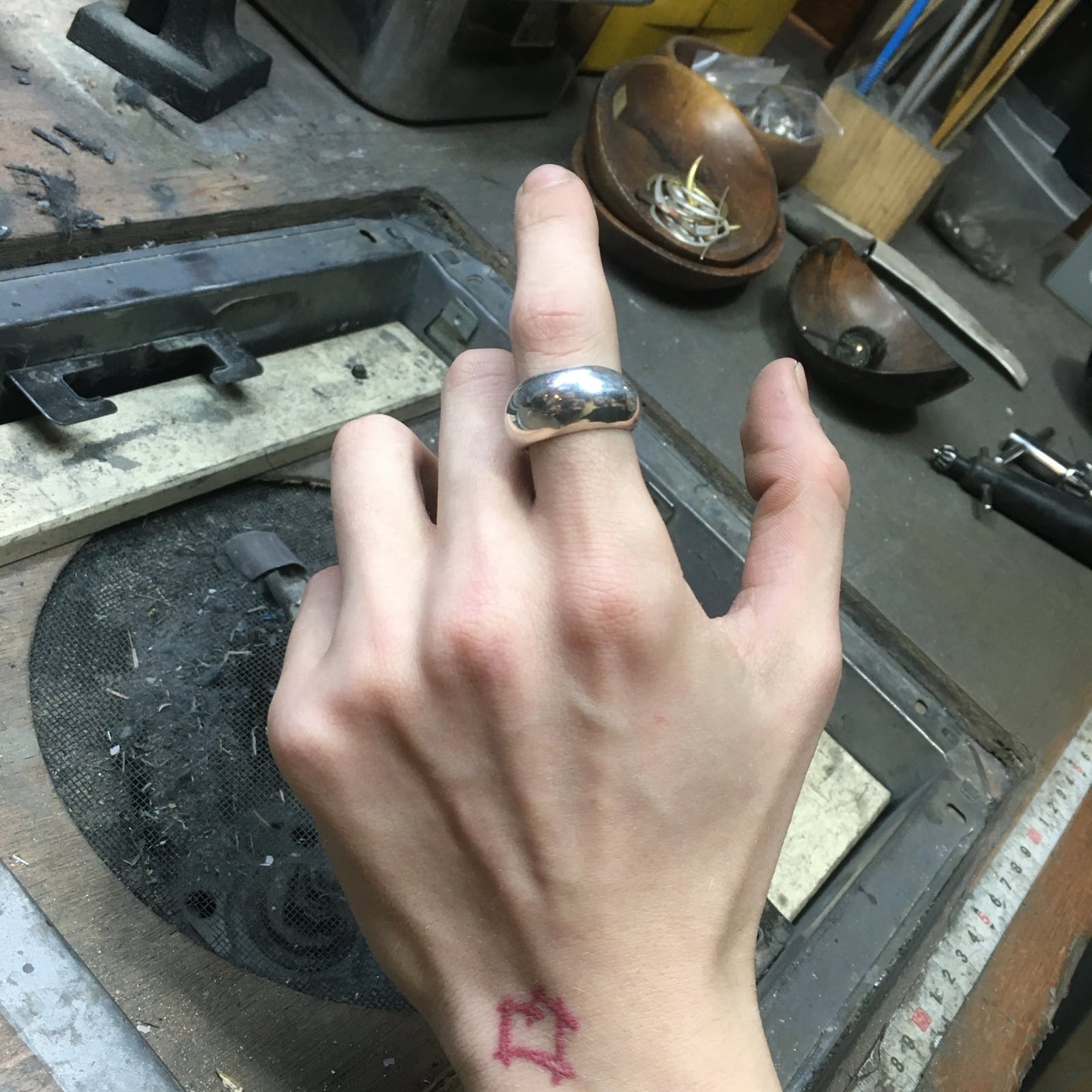 シルバーリング - IBUQUI 下北沢にあるオーガニックアクセサリーのお店